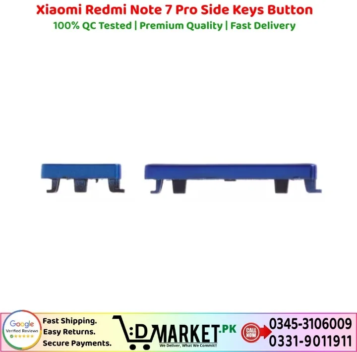 Xiaomi Redmi Note 7 Pro Side Keys Button Price In Pakistan