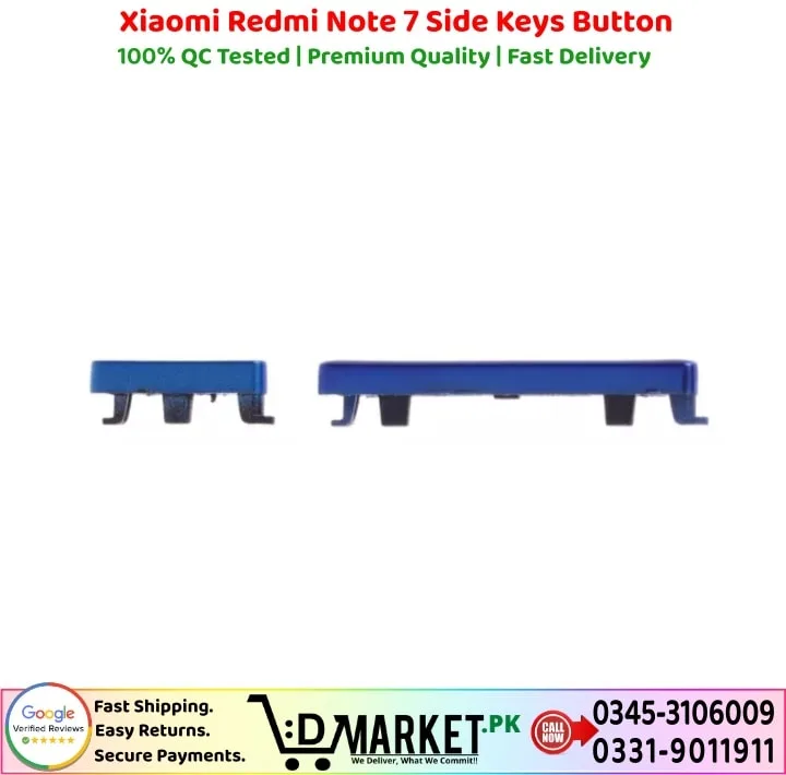 Xiaomi Redmi Note 7 Side Keys Button Price In Pakistan