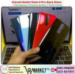 Xiaomi Redmi Note 8 Pro Back Glass Price In Pakistan