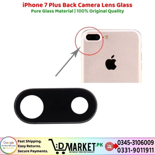 iPhone 7 Plus Back Camera Lens Glass Price In Pakistan
