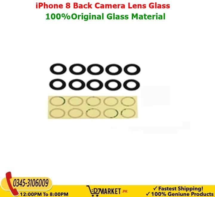 iPhone 8 Back Camera Lens Glass Price In Pakistan