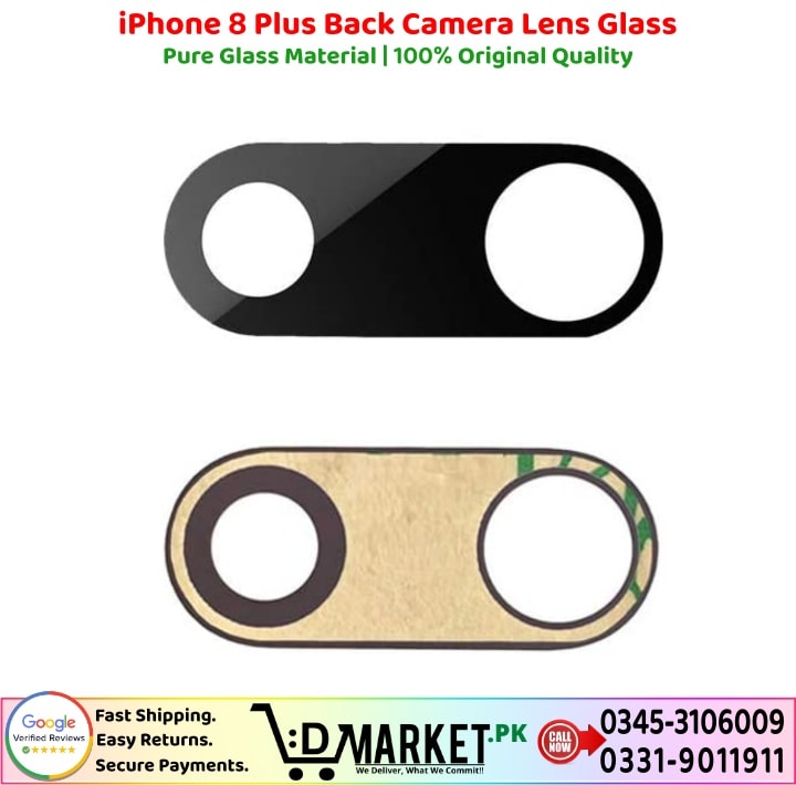 iPhone 8 Plus Back Camera Lens Glass Price In Pakistan