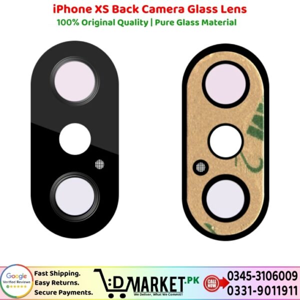iPhone XS Back Camera Glass Lens Back Camera Glass Lens Price In Pakistan