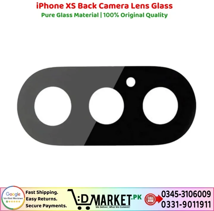 iPhone XS Back Camera Lens Glass Price In Pakistan