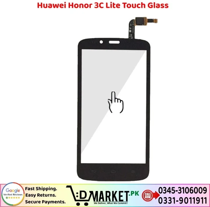 Huawei Honor 3C Lite Touch Glass Price In Pakistan