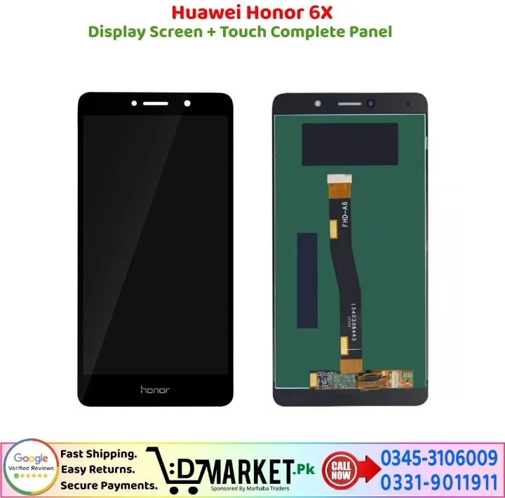 Huawei Honor 6X LCD Panel Price In Pakistan