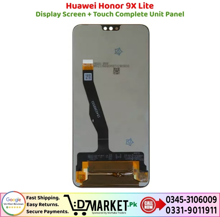 Huawei Honor 9X Lite LCD Panel Price In Pakistan