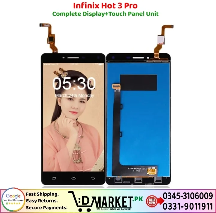 Infinix Hot 3 Pro LCD Panel Price In Pakistan