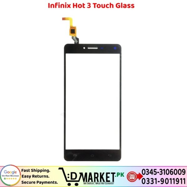 Infinix Hot 3 Touch Glass Price In Pakistan