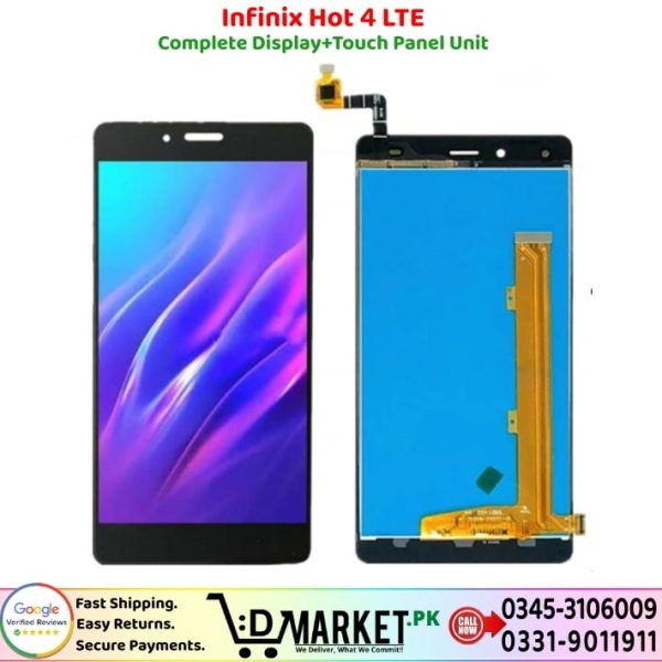 Infinix Hot 4 LTE LCD Panel Price In Pakistan