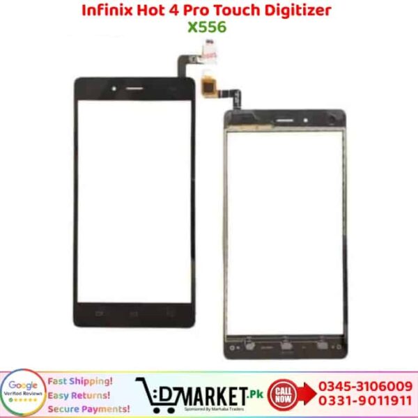 Infinix Hot 4 Pro Touch Glass Price In Pakistan