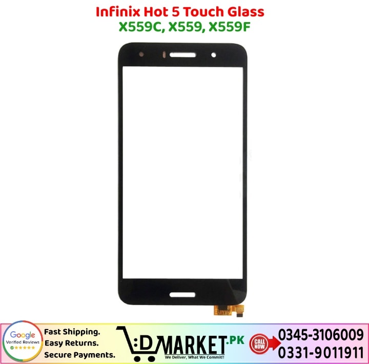 Infinix Hot 5 Touch Glass Price In Pakistan