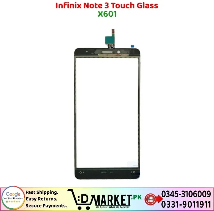 Infinix Note 3 Touch Glass Price In Pakistan