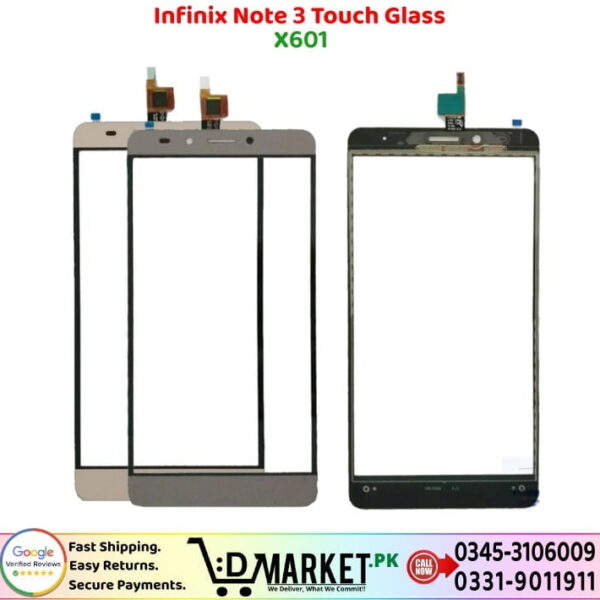 Infinix Note 3 Touch Glass Price In Pakistan