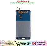 Infinix Note 4 LCD Panel Price In Pakistan