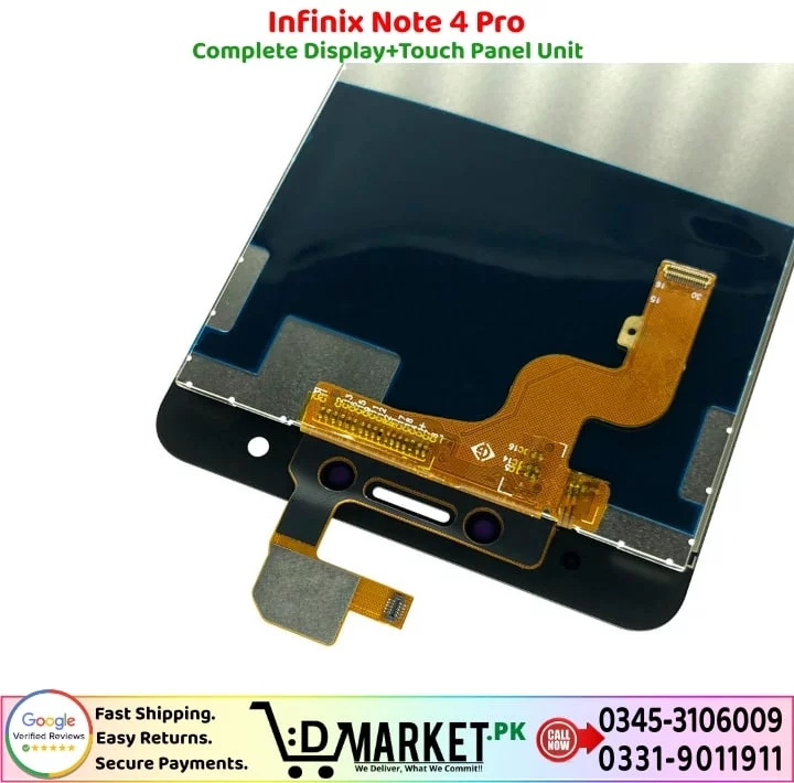 Infinix Note 4 Pro LCD Panel Price In Pakistan