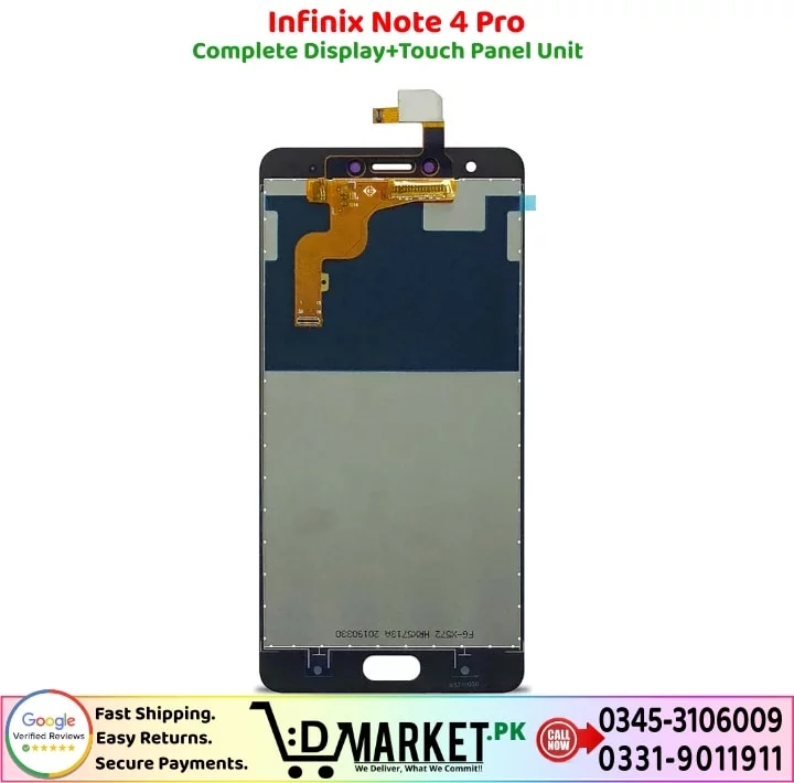 Infinix Note 4 Pro LCD Panel Price In Pakistan