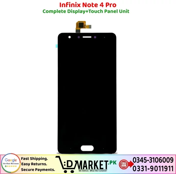 Infinix Note 4 Pro LCD Panel Price In Pakistan