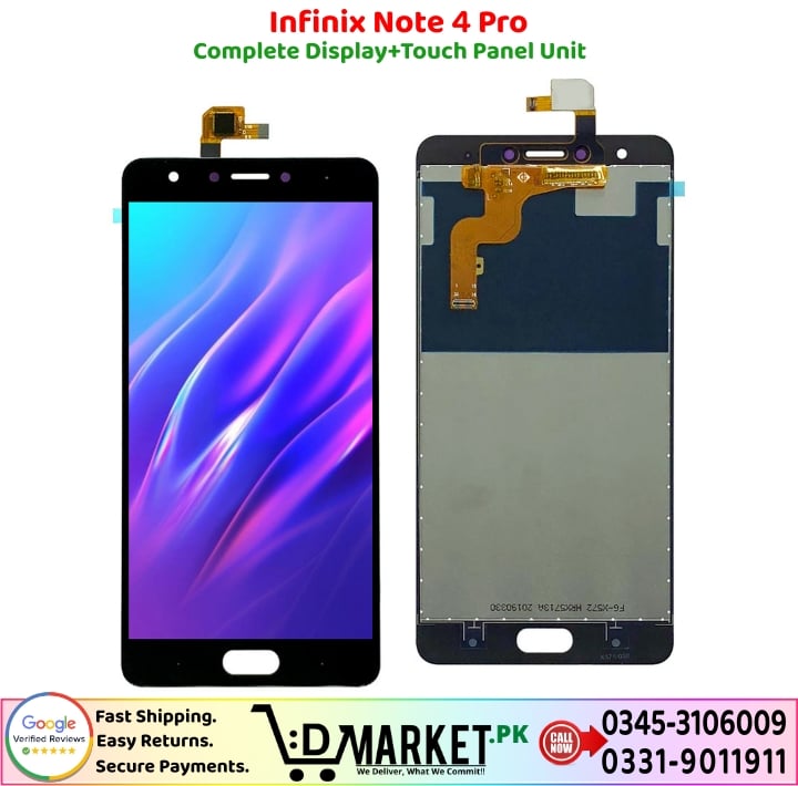 Infinix Note 4 Pro LCD Panel Price In Pakistan