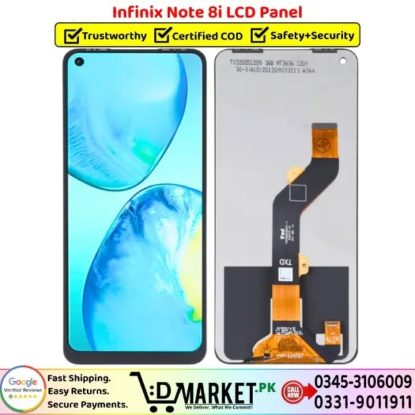 Infinix Note 8i LCD Panel Price In Pakistan