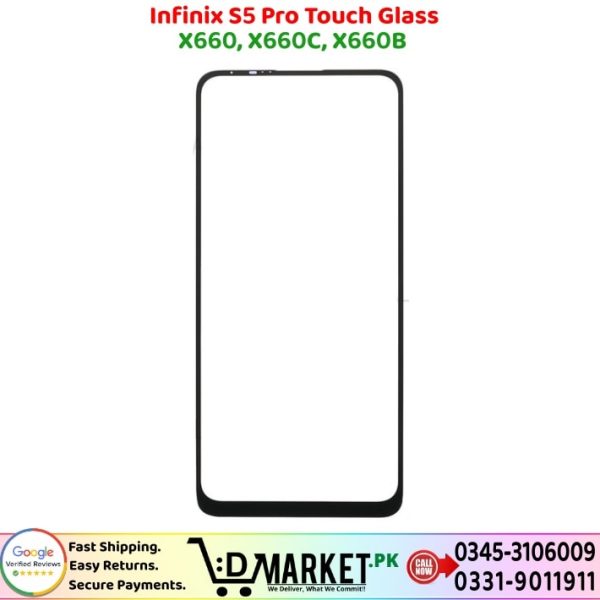 Infinix S5 Pro Touch Glass Price In Pakistan