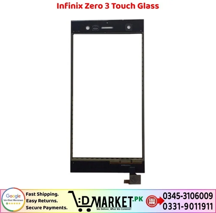 Infinix Zero 3 Touch Glass Price In Pakistan