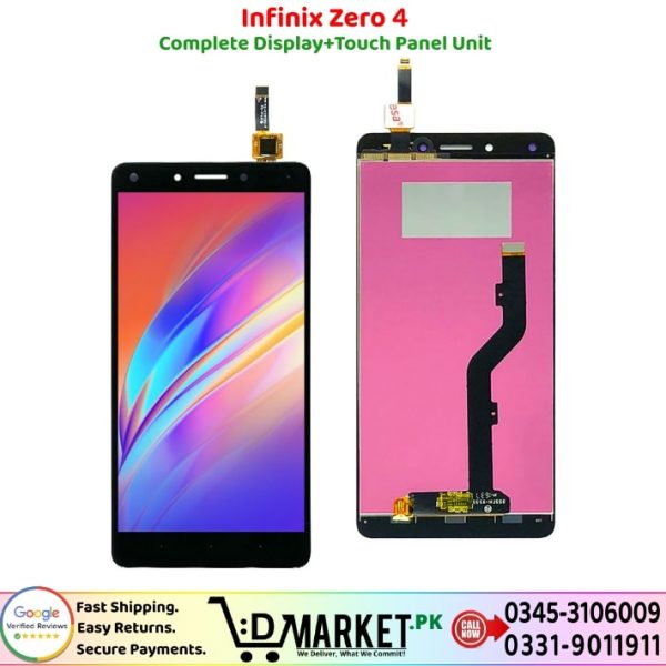 Infinix Zero 4 LCD Panel Price In Pakistan