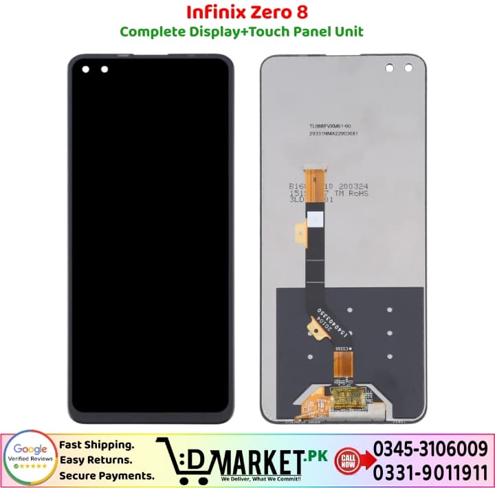 Infinix Zero 8 LCD Panel Price In Pakistan
