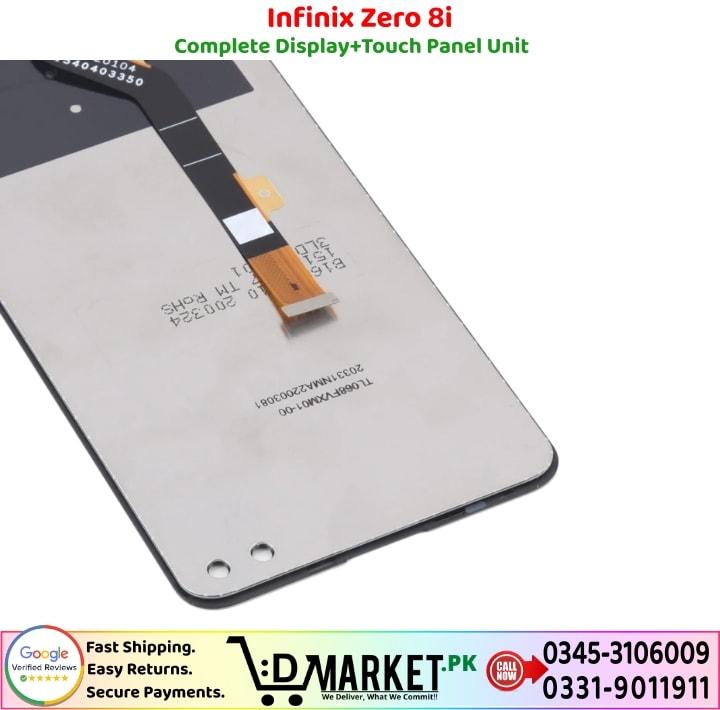 Infinix Zero 8i LCD Panel Price In Pakistan
