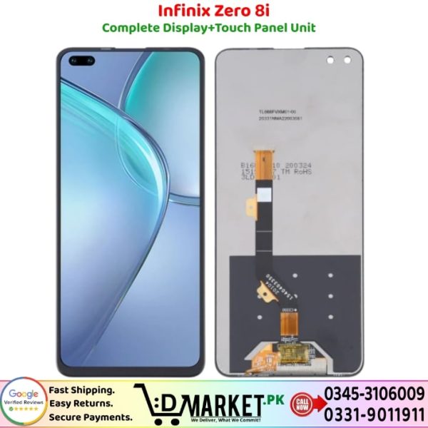 Infinix Zero 8i LCD Panel Price In Pakistan