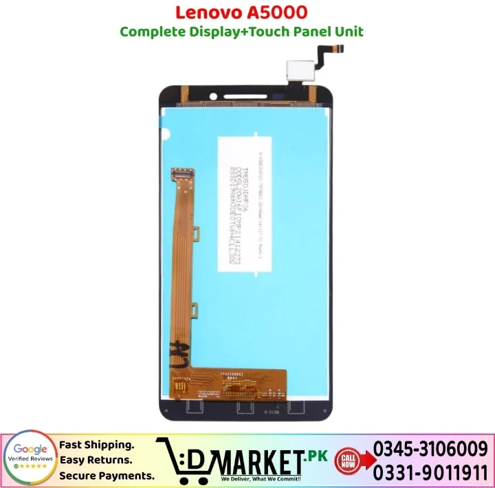 Lenovo A5000 LCD Panel Price In Pakistan