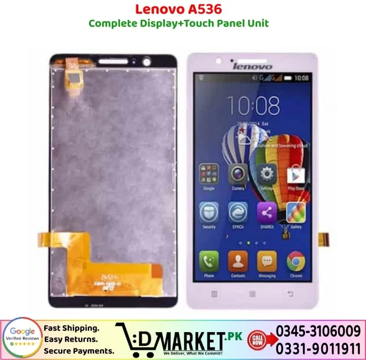 Lenovo A536 LCD Panel Price In Pakistan