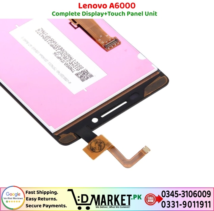 Lenovo A6000 LCD Panel Price In Pakistan