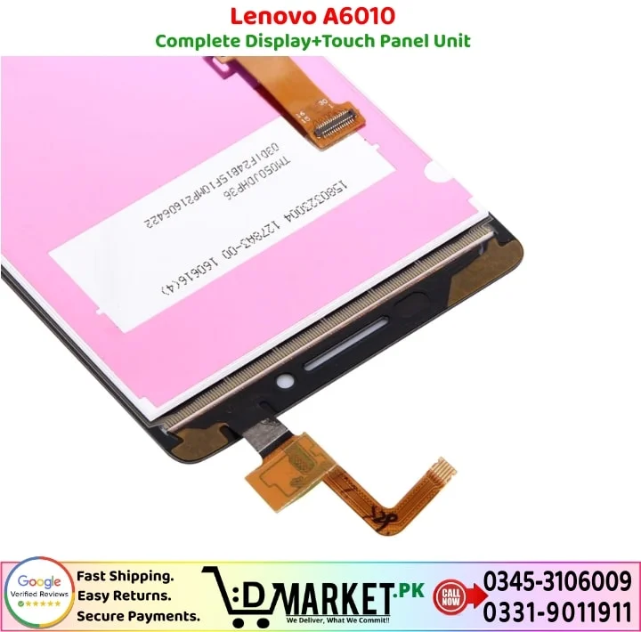 Lenovo A6010 LCD Panel Price In Pakistan