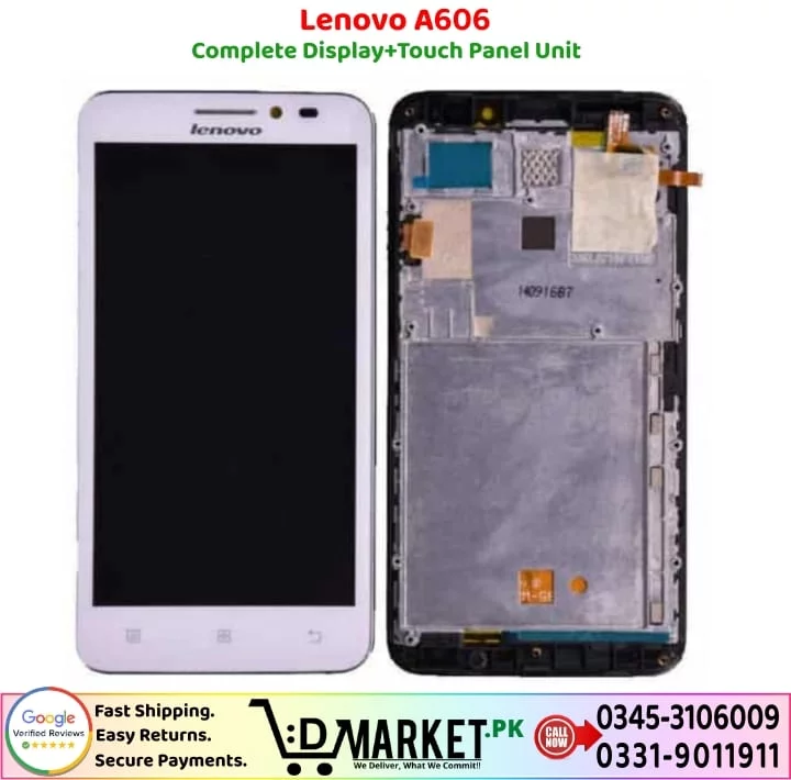 Lenovo A606 LCD Panel Price In Pakistan