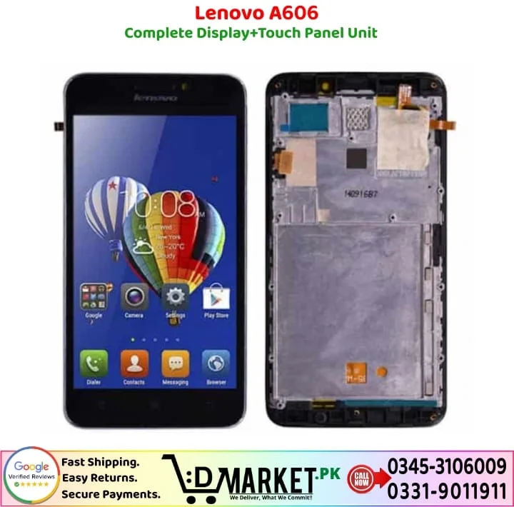 Lenovo A606 LCD Panel Price In Pakistan