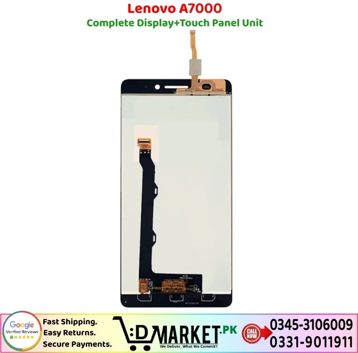 Lenovo A7000 LCD Panel Price In Pakistan