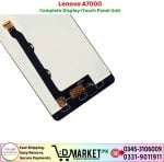 Lenovo A7000 LCD Panel Price In Pakistan