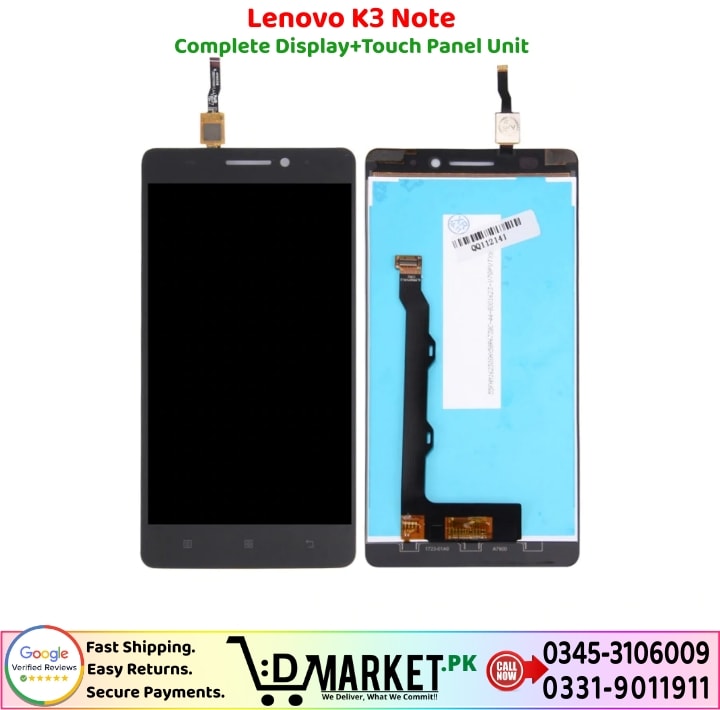 Lenovo K3 Note LCD Panel Price In Pakistan