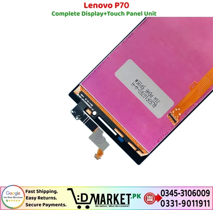 Lenovo P70 LCD Panel Price In Pakistan