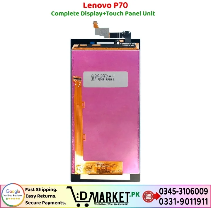Lenovo P70 LCD Panel Price In Pakistan