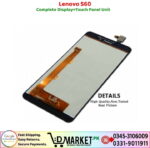 Lenovo S60 LCD Panel Price In Pakistan
