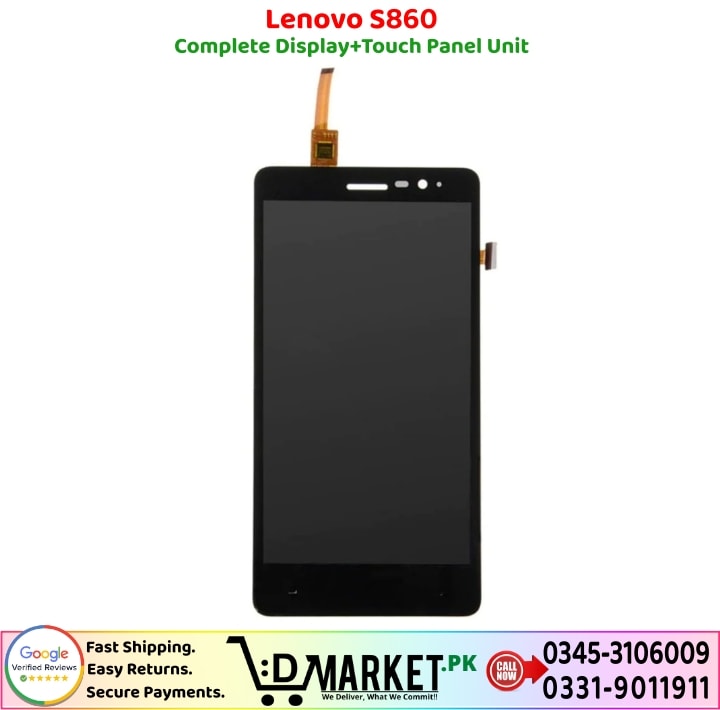 Lenovo S860 LCD Panel Price In Pakistan
