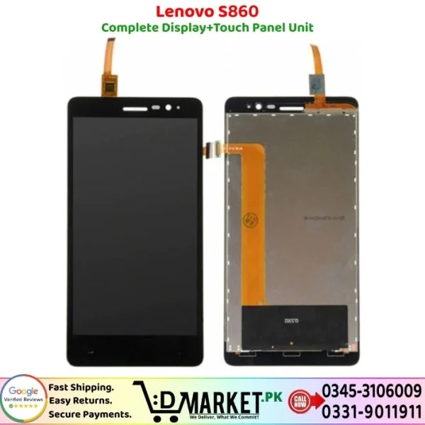 Lenovo S860 LCD Panel Price In Pakistan