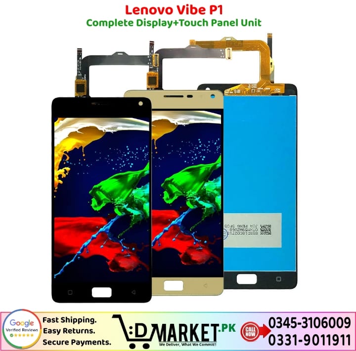 Lenovo Vibe P1 LCD Panel Price In Pakistan
