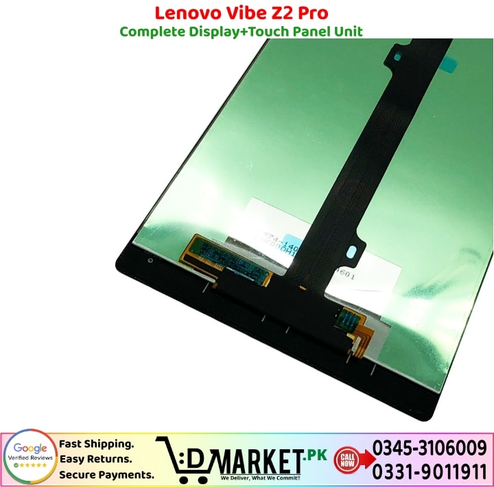 Lenovo Vibe Z2 Pro LCD Panel Price In Pakistan