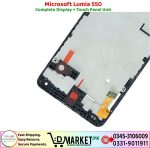 Microsoft Lumia 550 LCD Panel Price In Pakistan