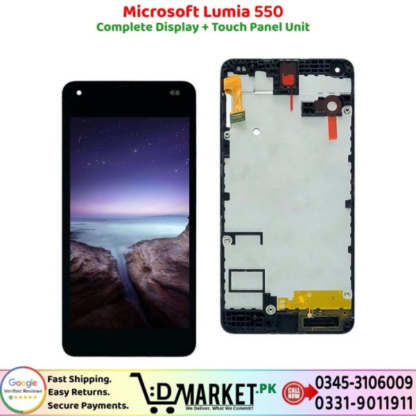 Microsoft Lumia 550 LCD Panel Price In Pakistan