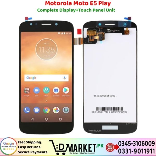Motorola Moto E5 Play LCD Panel Price In Pakistan