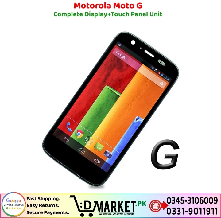 Motorola Moto G LCD Panel Price In Pakistan